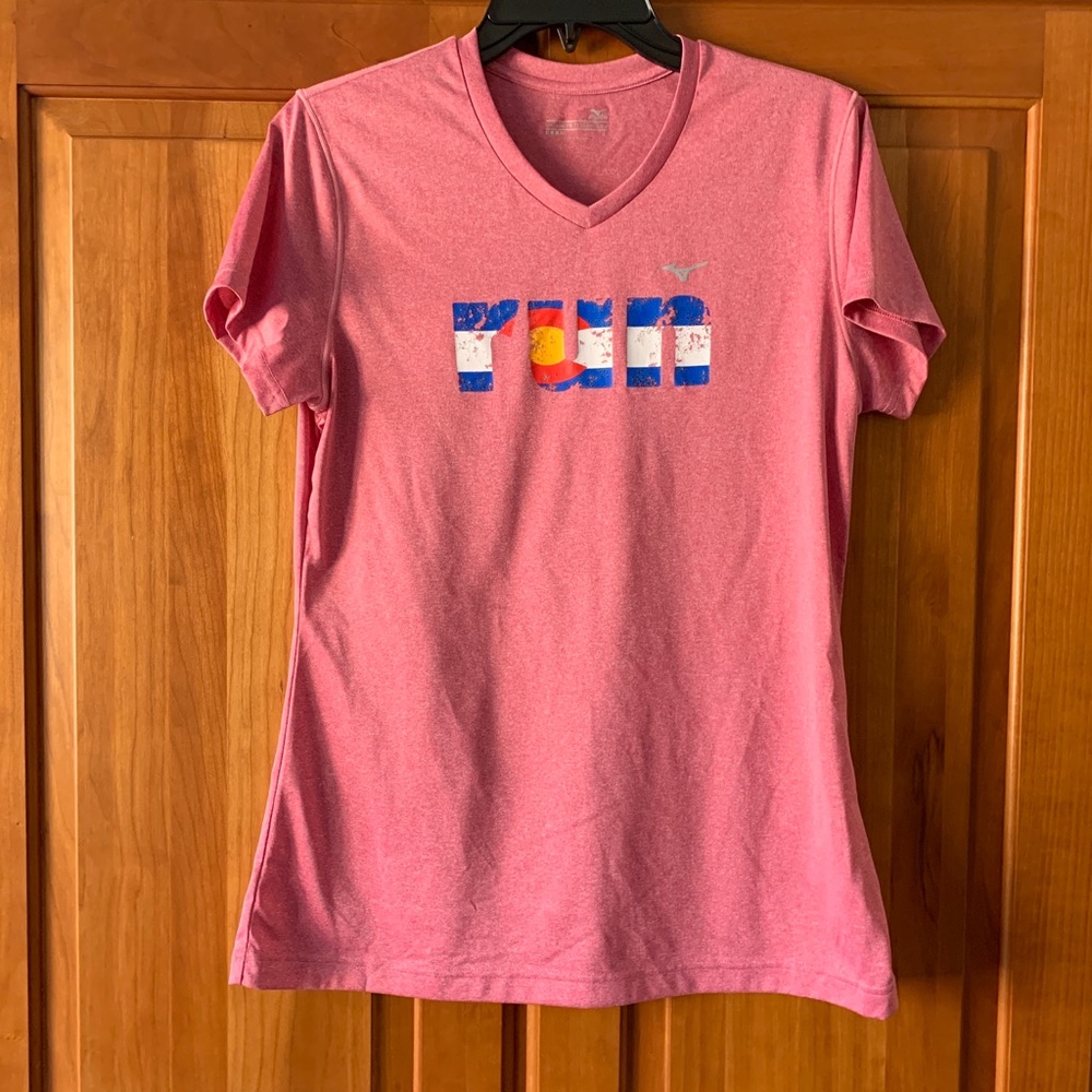 Colorado themed run shirt